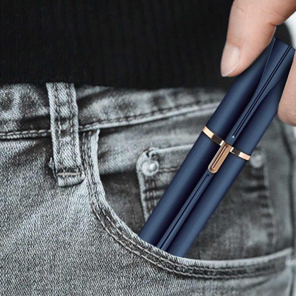 4 In 1 Electric Epilator Electric Eyebrow Nose Hair Trimmer Painless Shaver Depilator Face Body Hair Removal Tool For Men Women