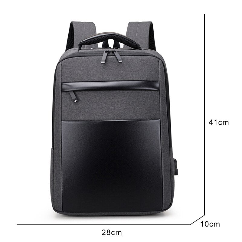 Large Capacity Backpacks For Men USB Charging Bag Multifunction Waterproof Rucksack Male Portable Casual Business Bagpack