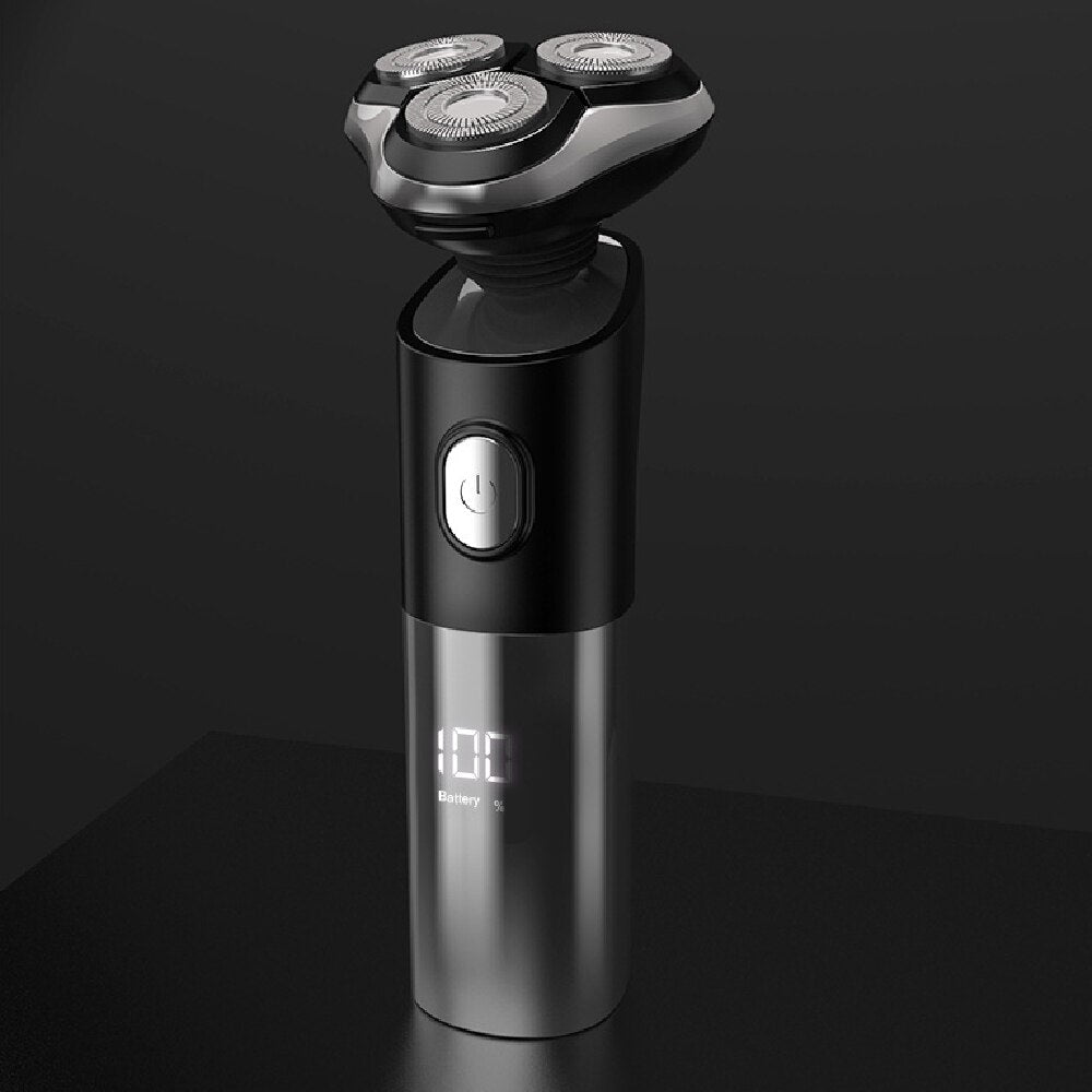 Electric Shaver for Men Razor Beard Trimmer Epilator Clipper Shaving Machine Floating Cutter Head Waterproof