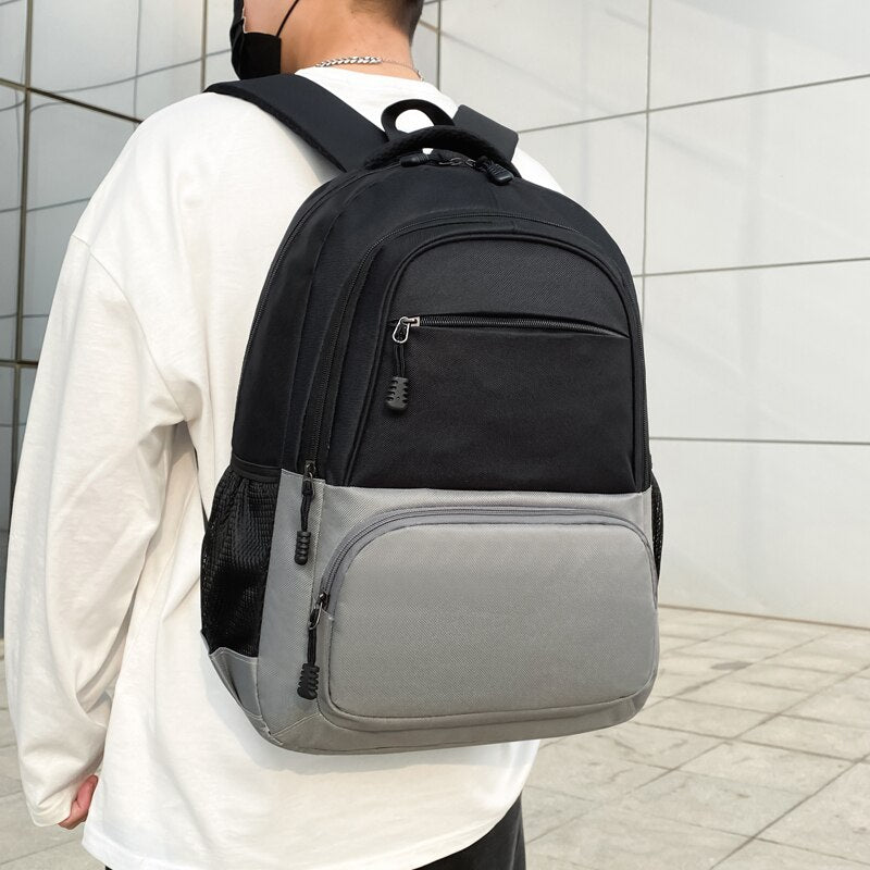 Men's Backpack New Nylon Backpacks For Male Large Capacity Unisex Bag Portable Laptop Backpack 15.6 Inches