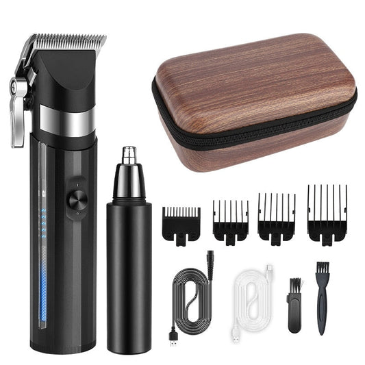 Electric Hair Trimming Kit Hair Clipper+Nose Hair Clipper Professional Hair Cutting Machine Electric Razor Beard Trimmer