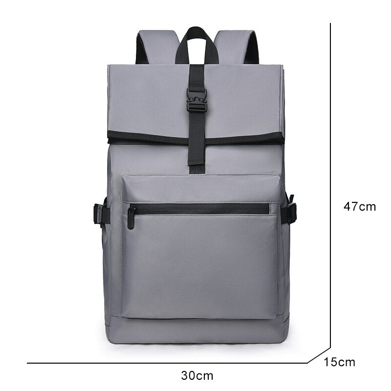 Multifunctional Business Backpack For Men High-quality Nylon 15.6 Laptop Backbag Luxury Waterproof Portable Travel Bag For Male