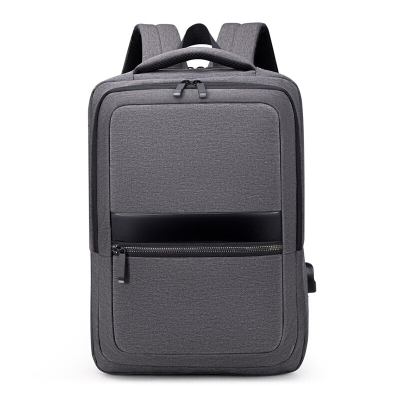 Men's Backpack Multifunction USB Charging Bag Waterproof Oxford Cloth Rucksack Male For Laptop 15.6 Inch Business Casual Bagpack
