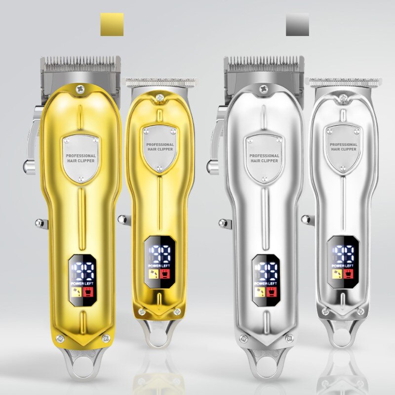 New Cordless Professional Rechargeable Hair Clipper Shaver Grooming Kit Trimmer Beard Razor Hair Cutting Machine Men Kit