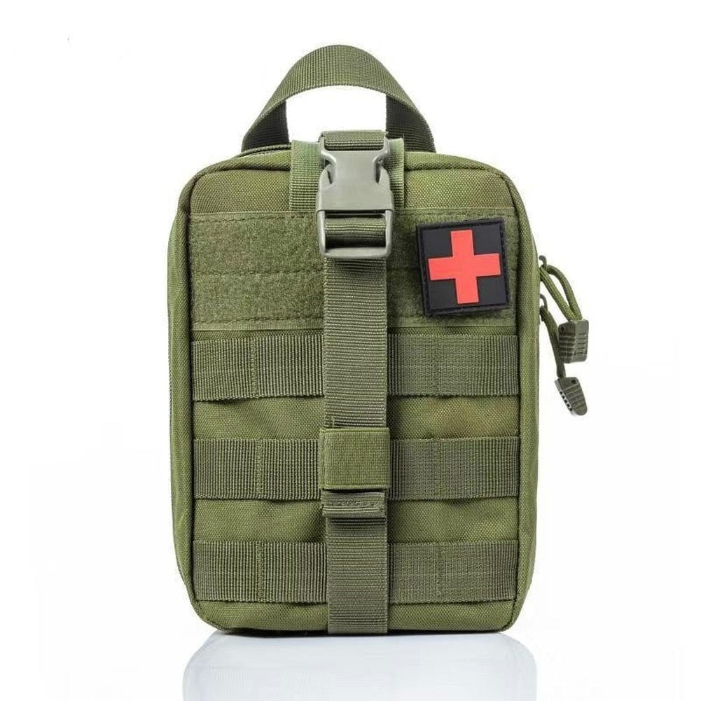 Aid Pouch First-Aid Kit Accessory Bag Tactical Waist Pack Multi-Purpose Outdoor Mountaineering Life-Saving Bag