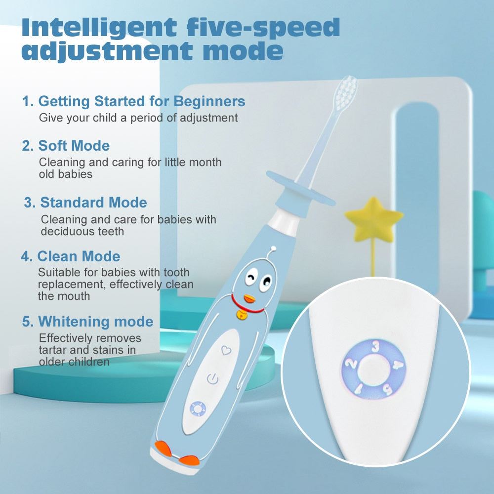 Stuck Prevention Electric Toothbrush for Teenager Toothbrush Sonic Tooth Brush Teethbrush 2 min Trimmer
