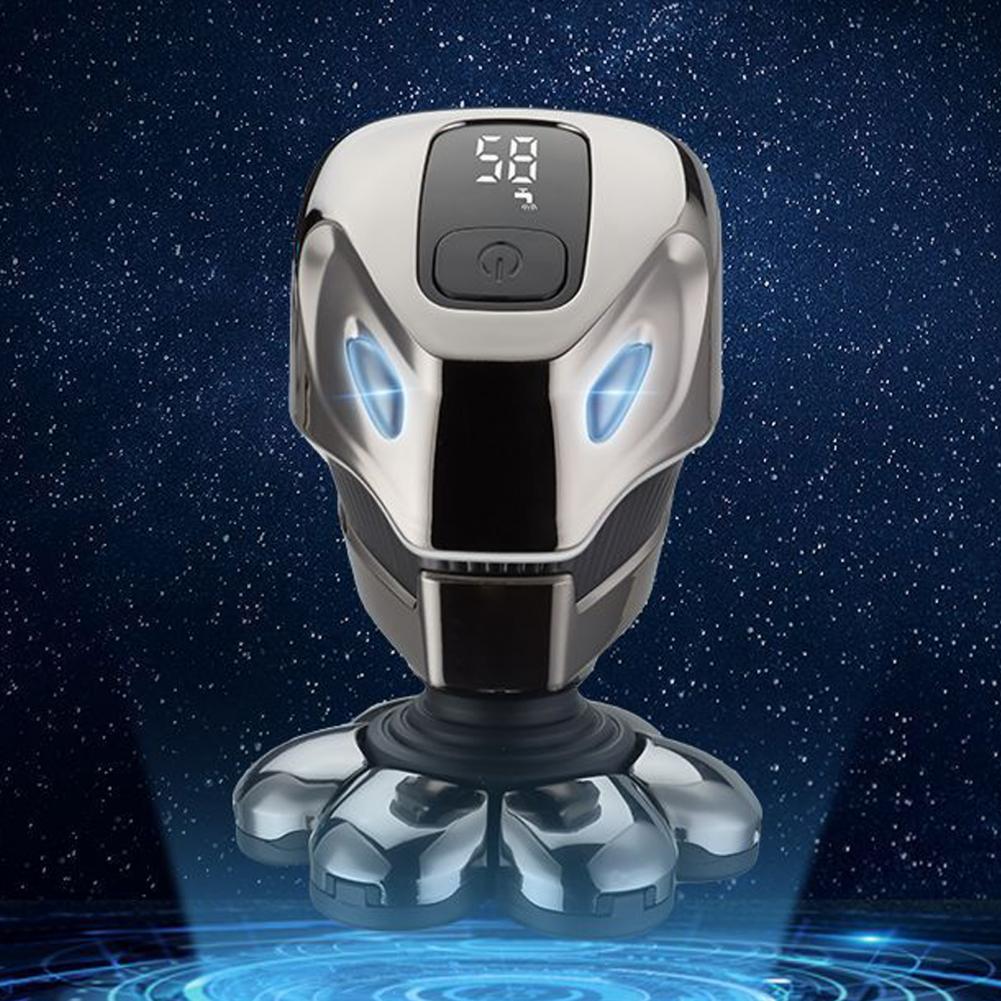 Electric Hair Shaver Creative Seven Cutter Heads Powerful for Home Electric Hair Trimmer Male Grooming Shaver