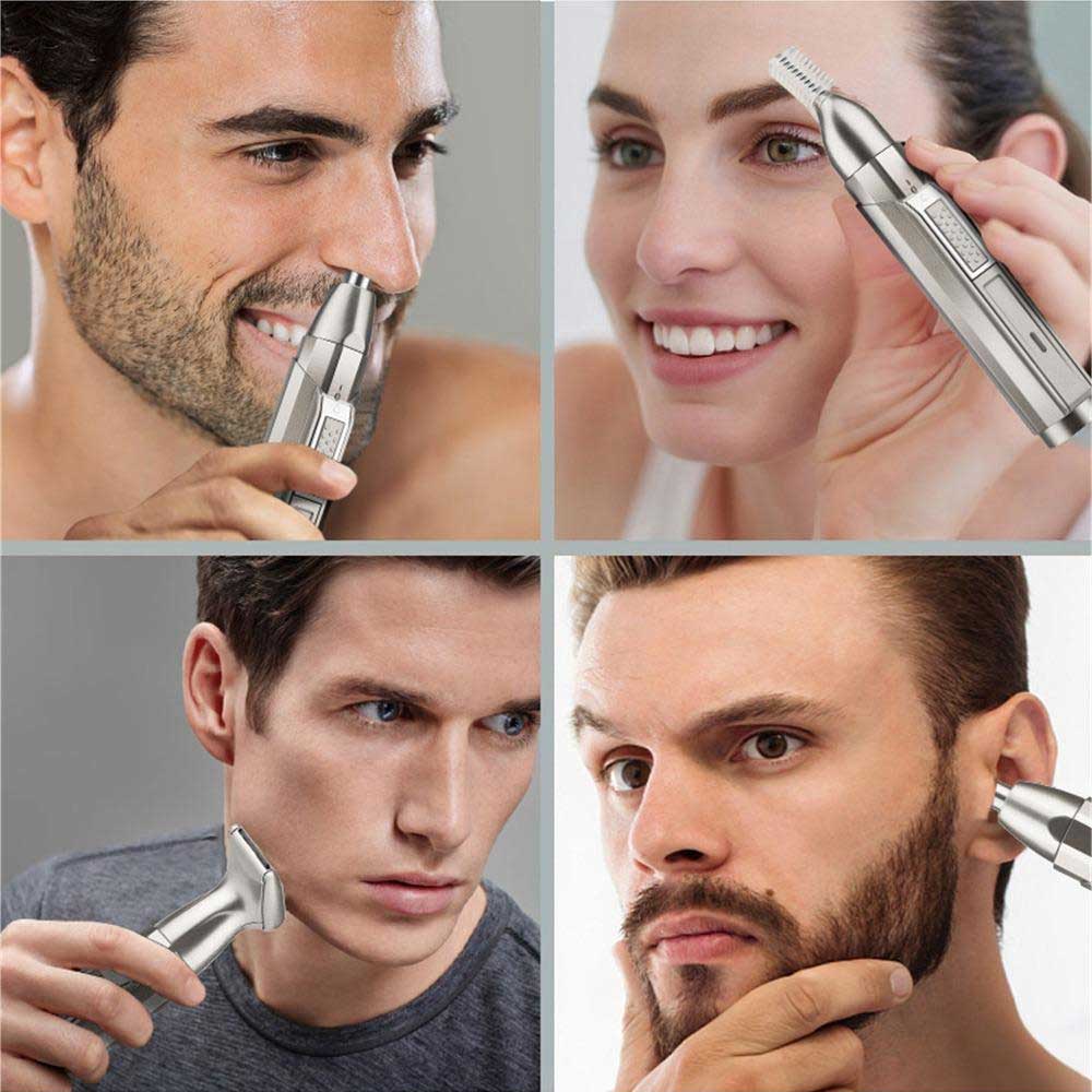 Adjustable Electric Hair Cutting With Lcd Hair Clipper Electric Shaver Professional Beard Trimmer Rechargeable Barber Trimmer