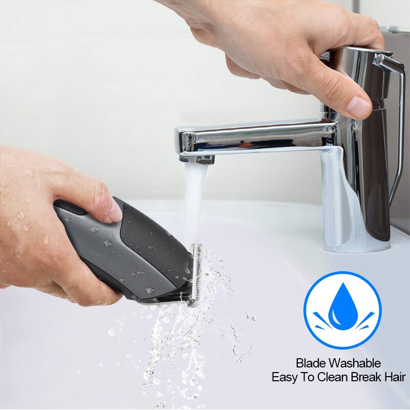 Multifunctional Hair Trimmer For Men Washable Clipper Professional Cordless Eyebrow Trimmer Beard Nose Ear Shaver Grooming Kit