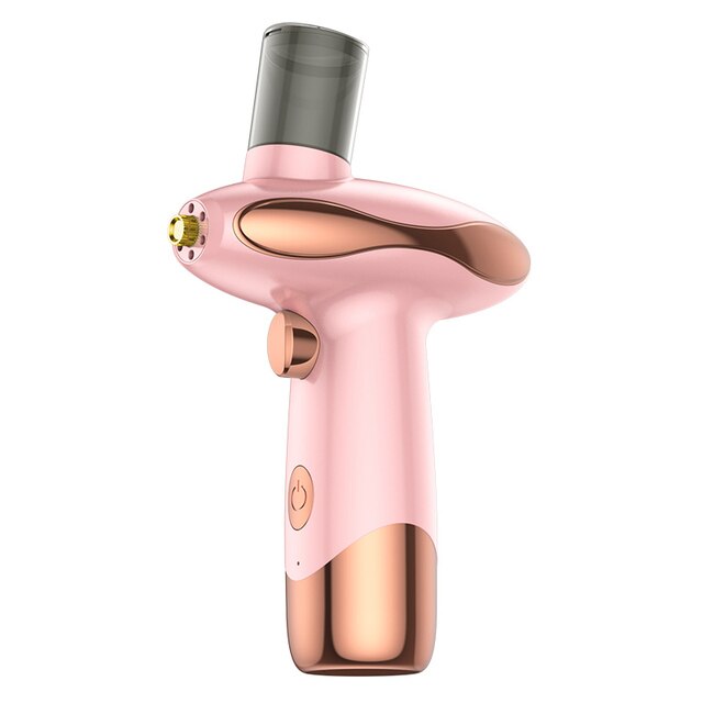 Portable Oxygen Injection Instrument Red Blue Light Face Steamer Humidifier Beauty Skin Care Tools High Pressure Water Sprayer