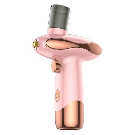 Portable Oxygen Injection Instrument Red Blue Light Face Steamer Humidifier Beauty Skin Care Tools High Pressure Water Sprayer