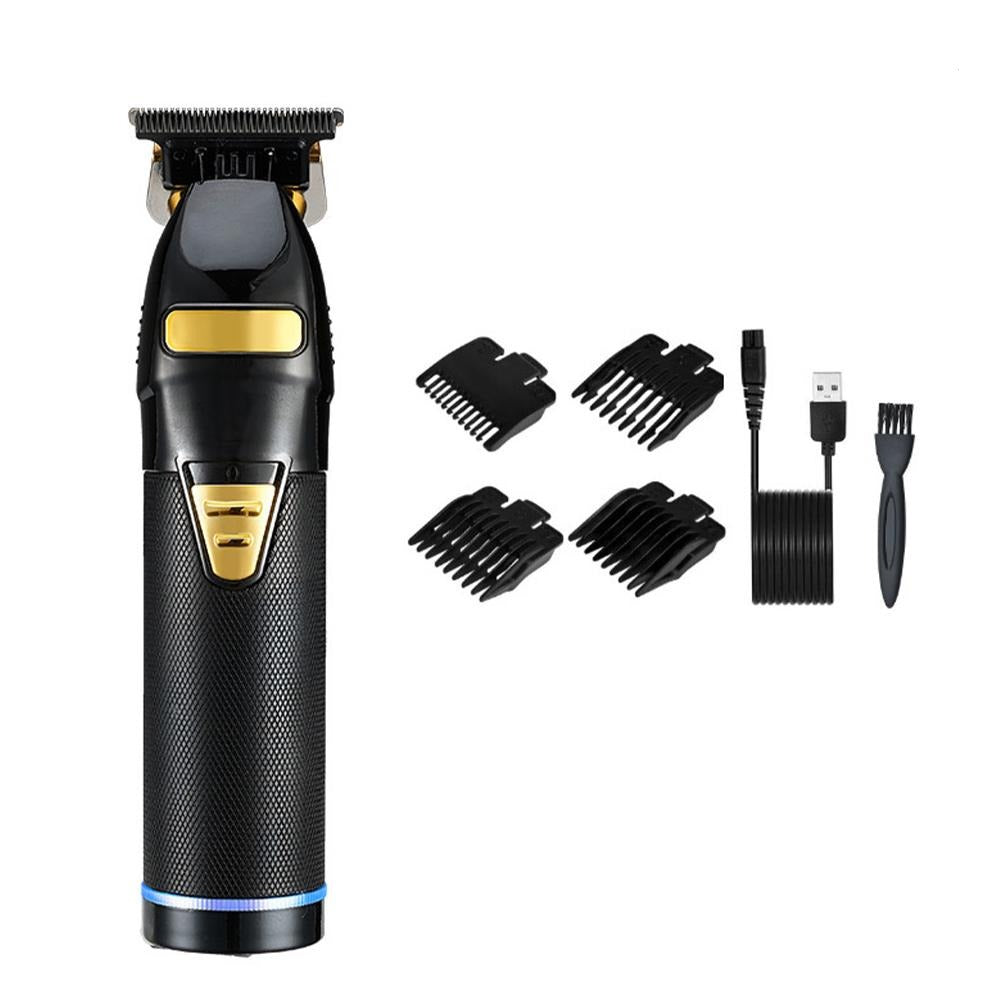 Professional Hair Trimmer Gold For Men Rechargeable Barber Cordless Hair Cutting T Machine Hair Styling Beard Trimmer