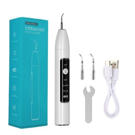 Electric Dental Tartar Scraper Ultrasonic Dental Scaler for Teeth Cleaning Stone Plaque Remover Eliminator with Intraoral Camera