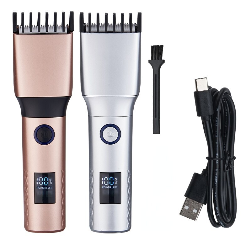 Electric Hair Trimmer Cordless Shaver Beard Trimmer Rechargeable Hair Cutting Machine Hair Clippers Men Professional