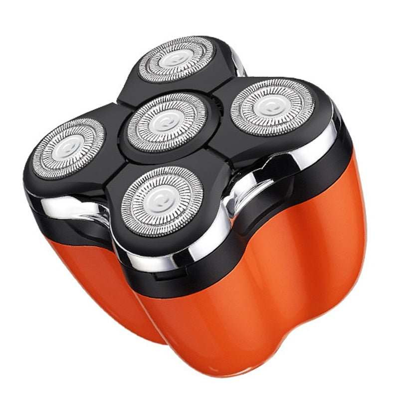 Rechargeable Electric Shaver for Men Washable Facial Beard Electric Razor Foil Bald Head Shaving Machine for Men