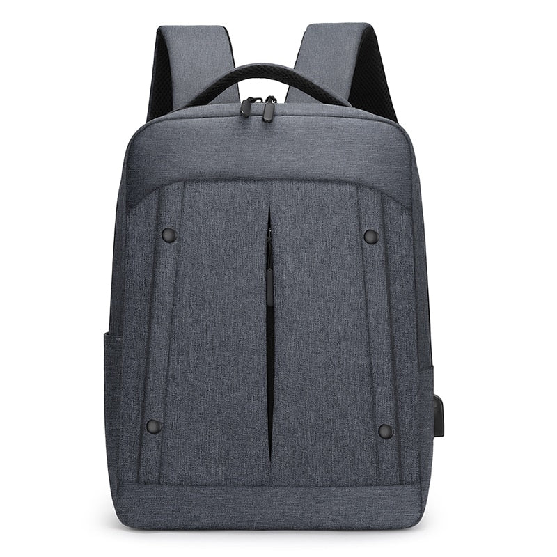 Men's Backpack Holds 15.6 Inches Laptop Bag Multifunction USB Charging Large Capacity Nylon Waterproof Rucksack For Male