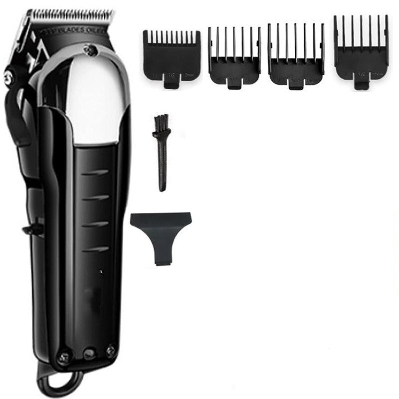Professional Cordless Hair Clipper Rechargeable Electric Men Trimmer Barber Powerful Fade Hair Cutting Machine Cutter