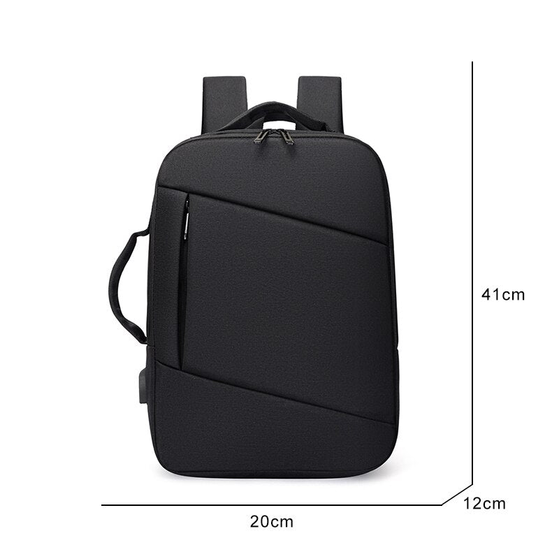 Multifunctional Men's Backpack Fashion Comfortable Large Capacity Business Bag High Quality Oxford Cloth Design Shoulder Handbag
