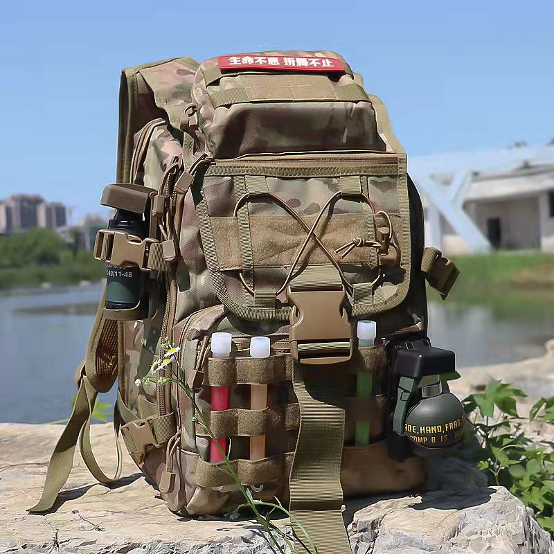 40L Military Tactical Backpack Army Assault Bag System Bags Backpacks Outdoor Sports Backpack Camping Hiking Backpacks