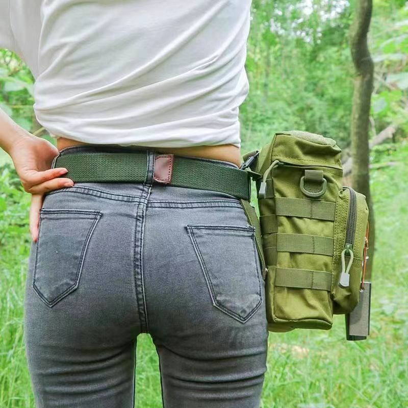 Outdoor Camping Cycling Bottle Holder Shoulder Bag Sports Bag New Kettle Bag Tactical Military Pouch Waist Packs