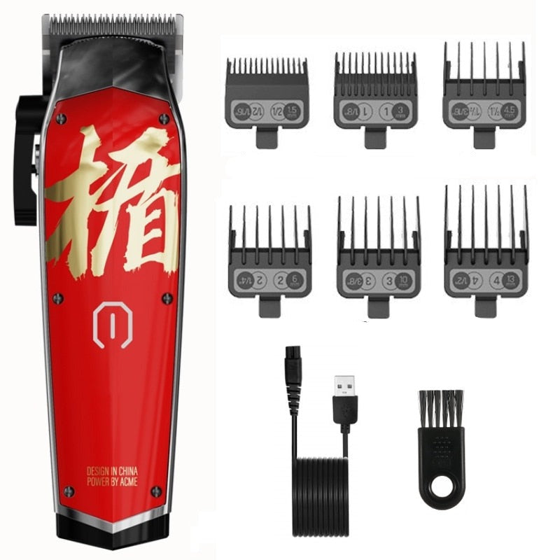 Professional Hair Trimmer for Men Electric Hair Cutting Machine 7000 RPM Barbershop USB Rechargeable