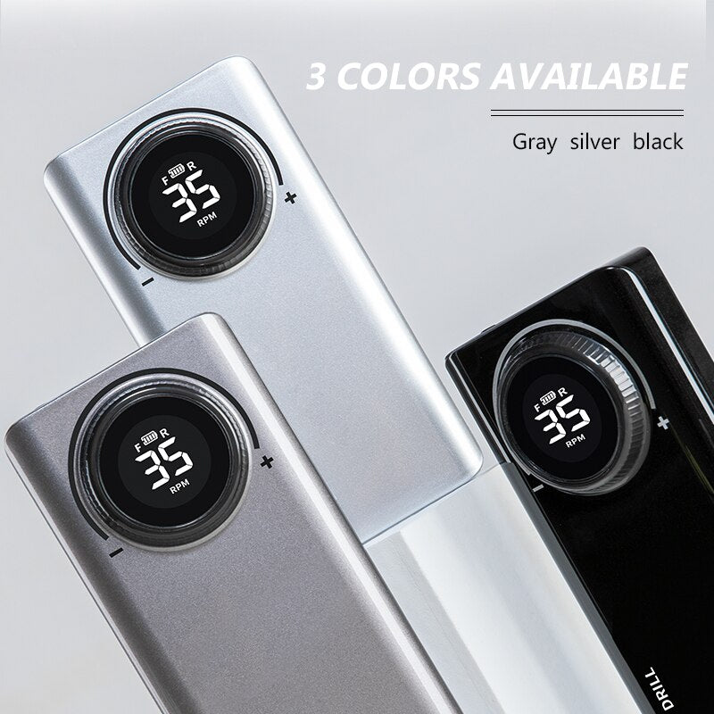 35000RPM Electric Nail Drill Machine USB Charging for Nail Gel Polish Professional E-file Milling Nail Files Salon Tool