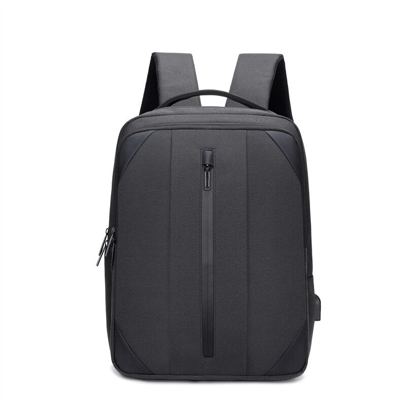 Business Backpack For Male USB Charging Multifunctional Nylon Waterproof Luxury Bags Unisex Holds 15.6-inch Laptop Rucksack