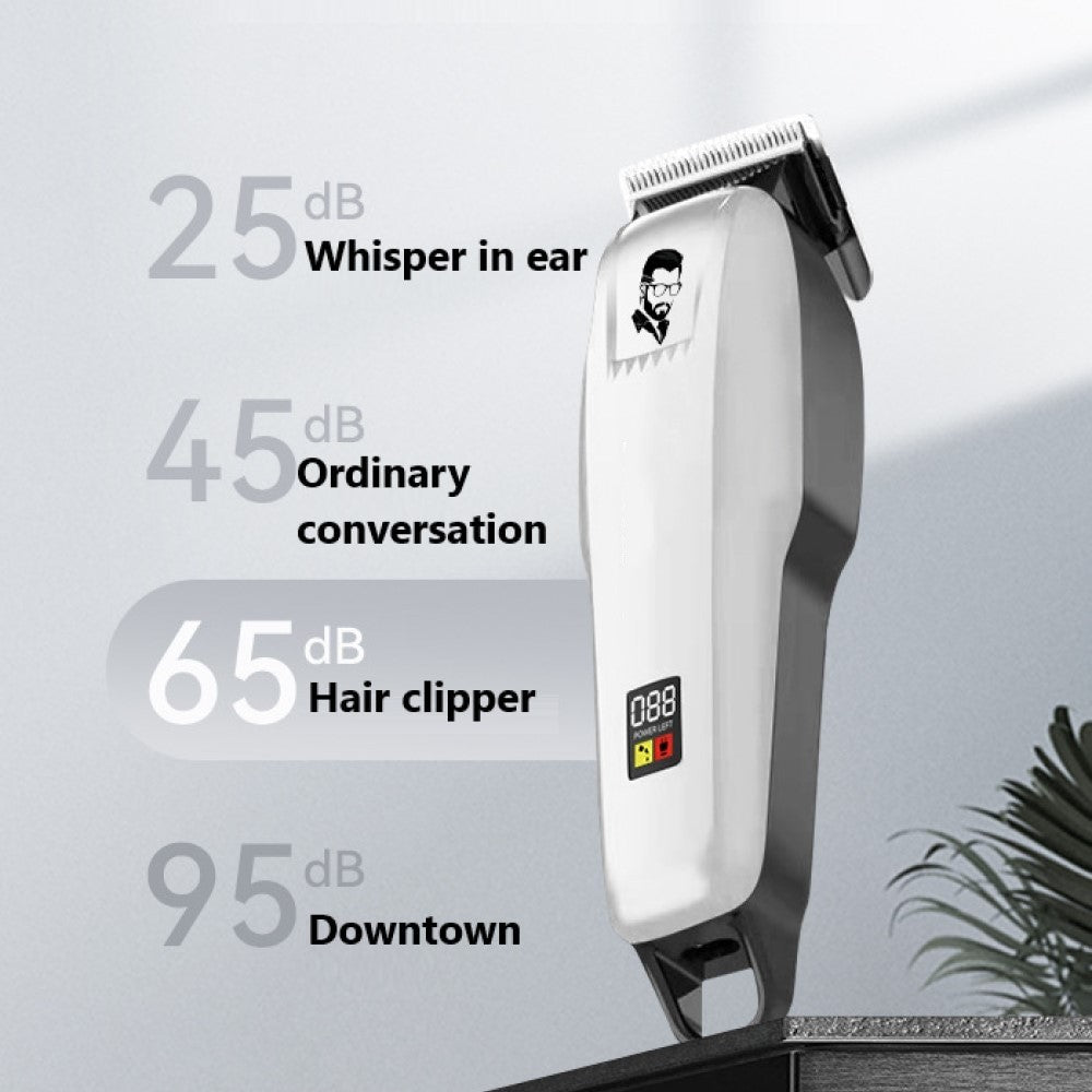 Adjustable Powerful Hair Clipper Barber Electric Hair Trimmer for Men Professional Cordless Hair Cutting Machine