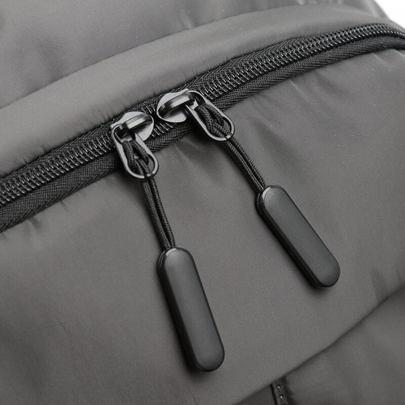 Men's Travel Bag High Quality Fashion Backpack USB Charging Feature Oxford Cloth Waterproof Large Capacit Student Schoolbag