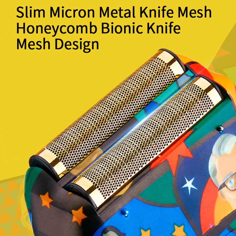 Shaving Machine for Men New Rechargeable Graffiti Men's Electric Shaver Men's Beard Trimmer