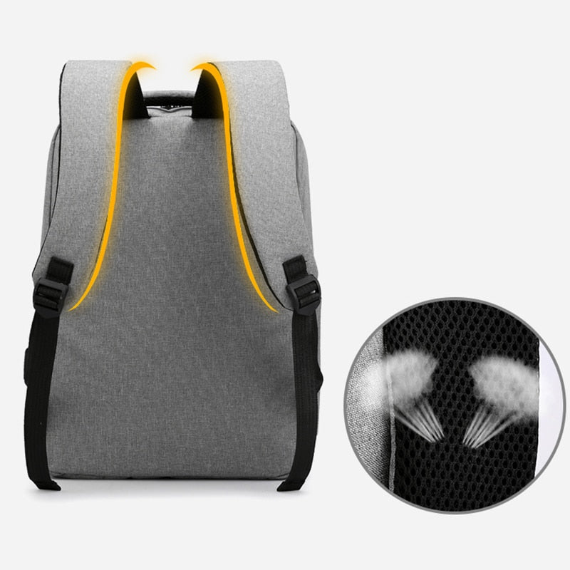 Men's Backpack Multifunctional Waterproof Bags For Male Business Laptop Backpack USB Charging Bagpack Nylon Casual Rucksack
