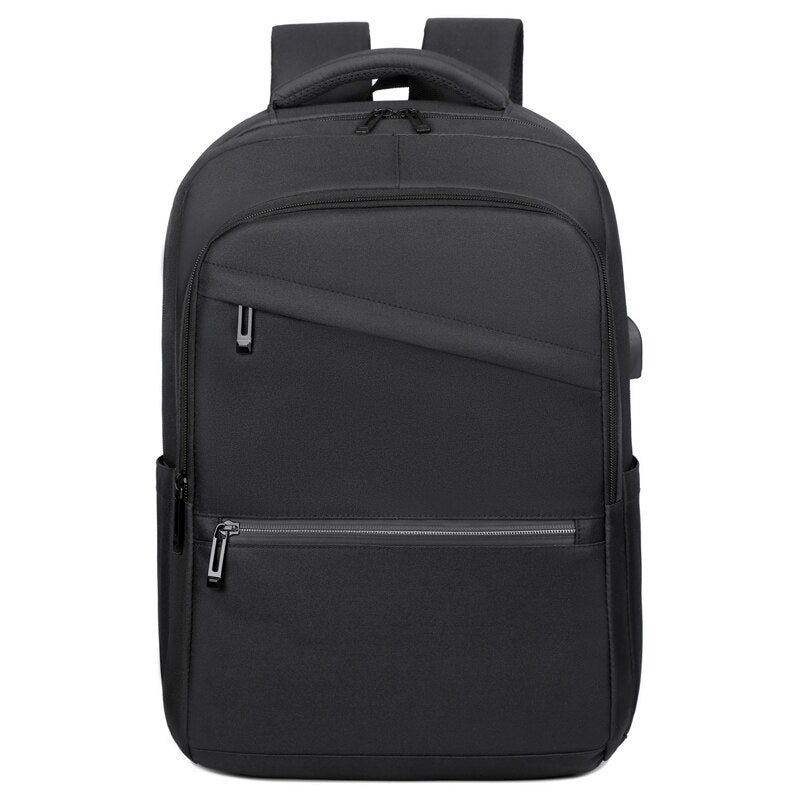 Men's Fashion Backpack Oxford Cloth Waterproof Multifunctional Handbag Large Capacity Laptop Bag Unisex With USB Travel Bag