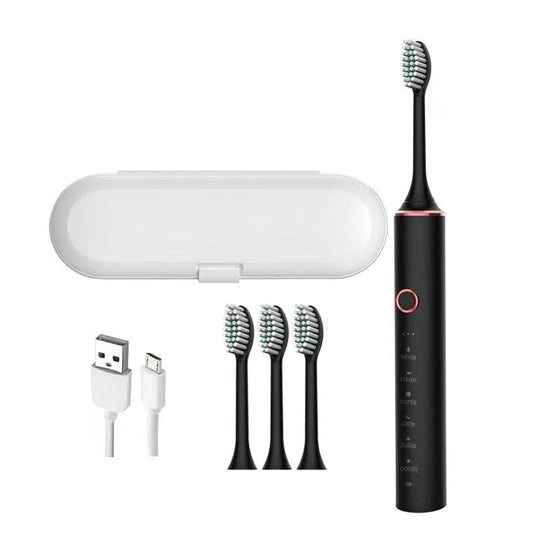 Smart Sonic Electric Toothbrush USB Ultrasonic Electric Toothbrush for Adults Automatic Tooth Brush Teeth Cleaning IPX7 Waterproof