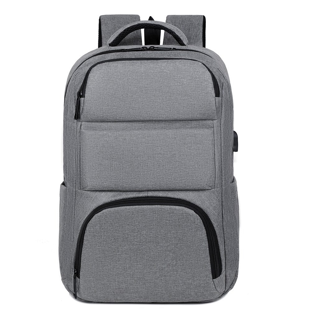 Business Backpack For Men Fashion High-quality Nylon 17 Inches Laptop Backbag Waterproof Portable Travel Multifunctional
