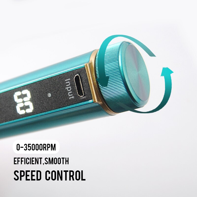 35000RPM Rechargeable Nail Drill Machine Cordless Manicure Drill Nail Cuticle E-File Nail Professional Nail Drill Machine