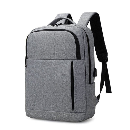 Men's Business Backpack Laptop 15.6  Nylon Waterproof Portable Travel Bag For Male USB Charging Design Multifunctional Rucksack