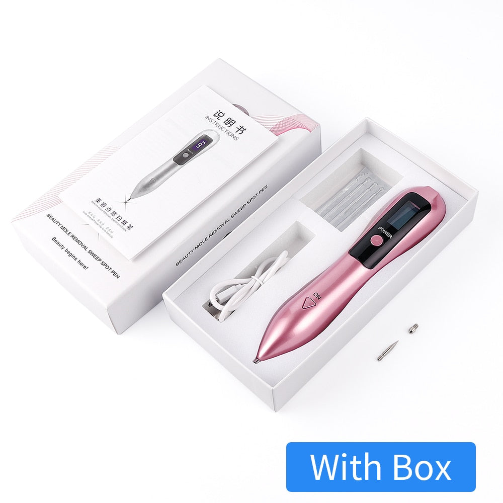 Skin Tag Mole Removal Plasma Pen Black Dot Remover Electric Wart Eliminator Mole Nevus Remover Beauty Tool