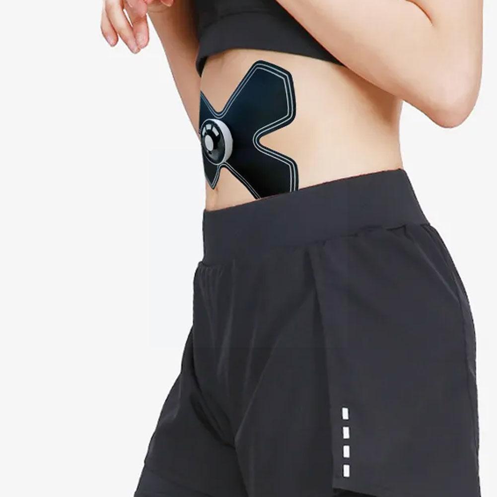 Portable Shoulder Neck Massager With Remote Control Abdominal Body Muscle Microcurrent Massage Electric Machine Stimulator