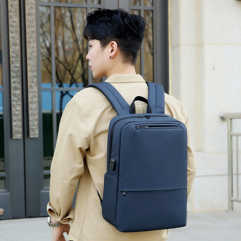 Business Backpack For Men Multifunctional Student Schoolbag New Large Capacity Usb Charging Rucksack For 15.6 Inch Laptop Bag