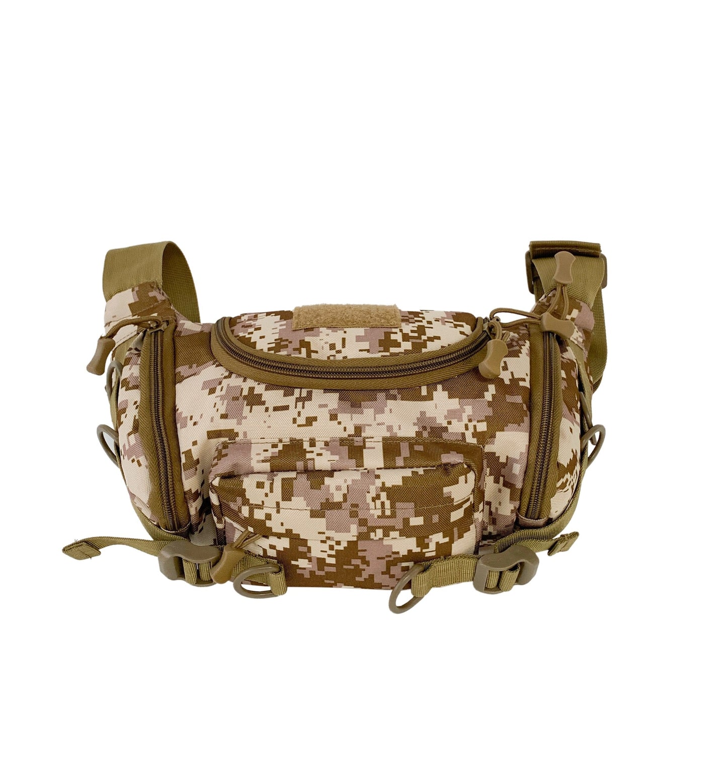 1000D Waterproof Oxford Men's Belt Fanny Pack Shoulder Messenger Bag Tactical Chest Bags