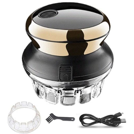 Electric Even Cut Rotary Hair Trimmer for Men Washable Rechargeable Hair Clipper Self-haircut Shortcut Kit for Men