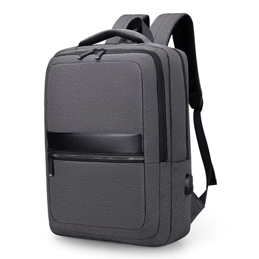 Men's Backpack Multifunction USB Charging Bag Waterproof Oxford Cloth Rucksack Male For Laptop 15.6 Inch Business Casual Bagpack