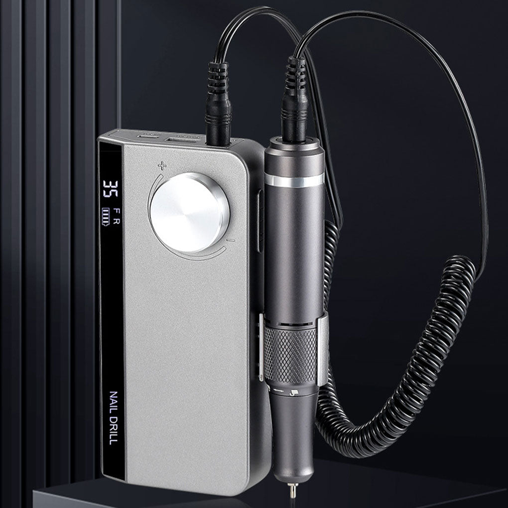 35000RPM Rechargeable Nail Drill Manicure Machine Nail Salon Equipment Nail Gel Cutting Remove Nail Sander For All Gel