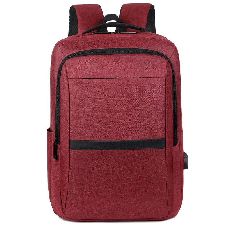 Large Capacity Mens Backpacks Multifunction USB Charging Bag Male Waterproof Oxford Cloth Rucksack For Laptop Business Bagpack