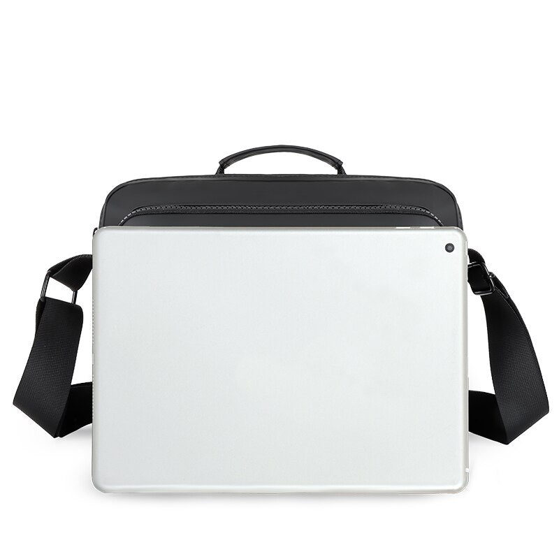 Multifunctional Men's Shoulder Bag New Nylon Fashion Casual Messenger Bag Solid Color Zipper Travel Crossbody Bags For Men