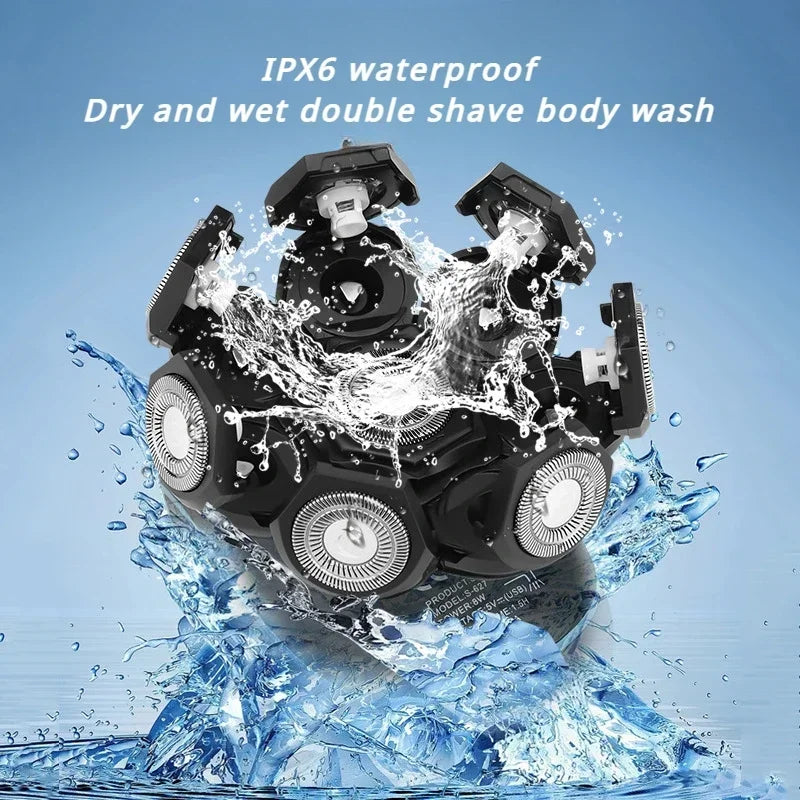 Men's Electric Shaver Home Full Body Wash Shaver Hair Clipper Hair Trimmer for Men