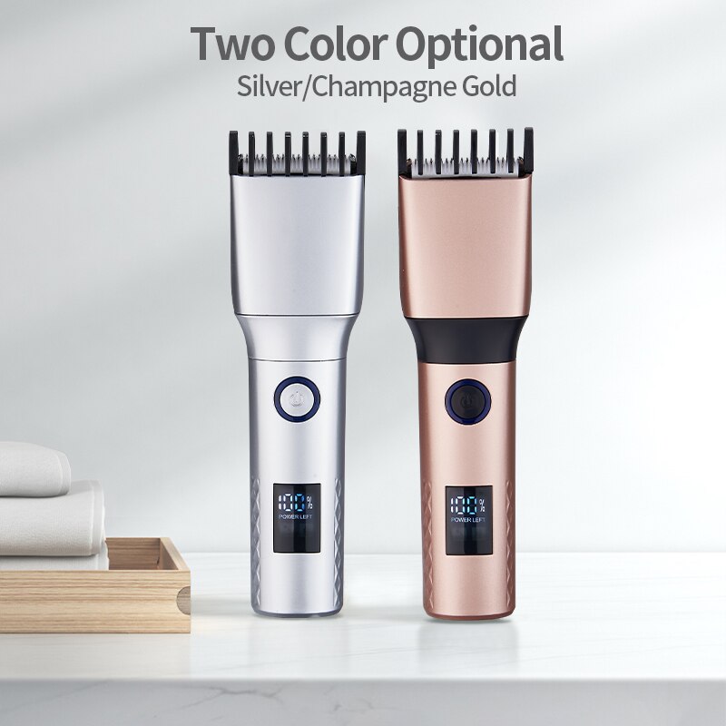 Electric Hair Trimmer Cordless Shaver Beard Trimmer Rechargeable Hair Cutting Machine Hair Clippers Men Professional