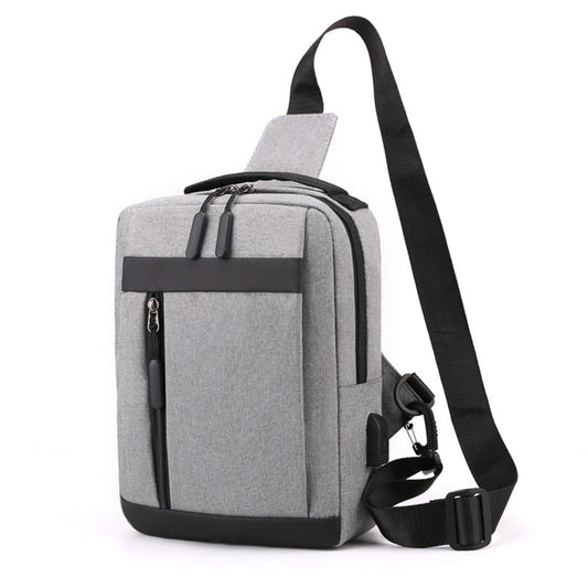 Men's Shoulder Bag Fashion Multifunction Shoulder Bag For Men Husband Crossbody Bags Casual Large Capacity Chest Bag