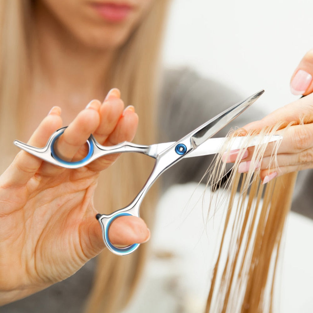 11Pcs Hairdressing Scissors Set Professional Flat Scissors Thinning Scissors Hair Salon Home Hair Cutting Tools