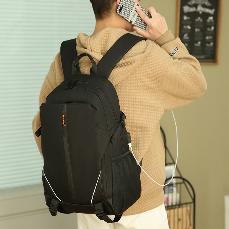 New Male Backpack Multifunctional Luxury Waterproof Nylon Rucksack Men USB Charging Travel Business Bag For Laptop Bagpack